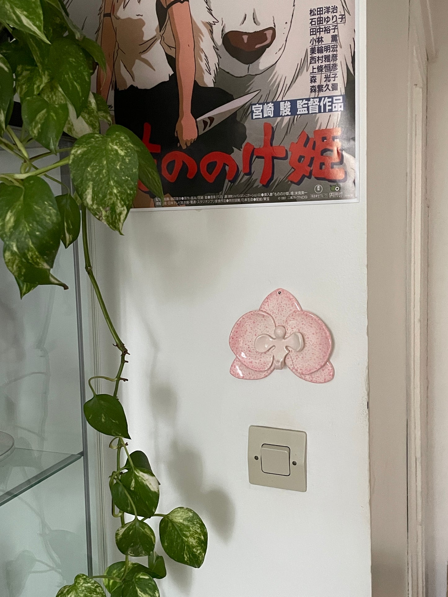 Orchidée tachetée rose