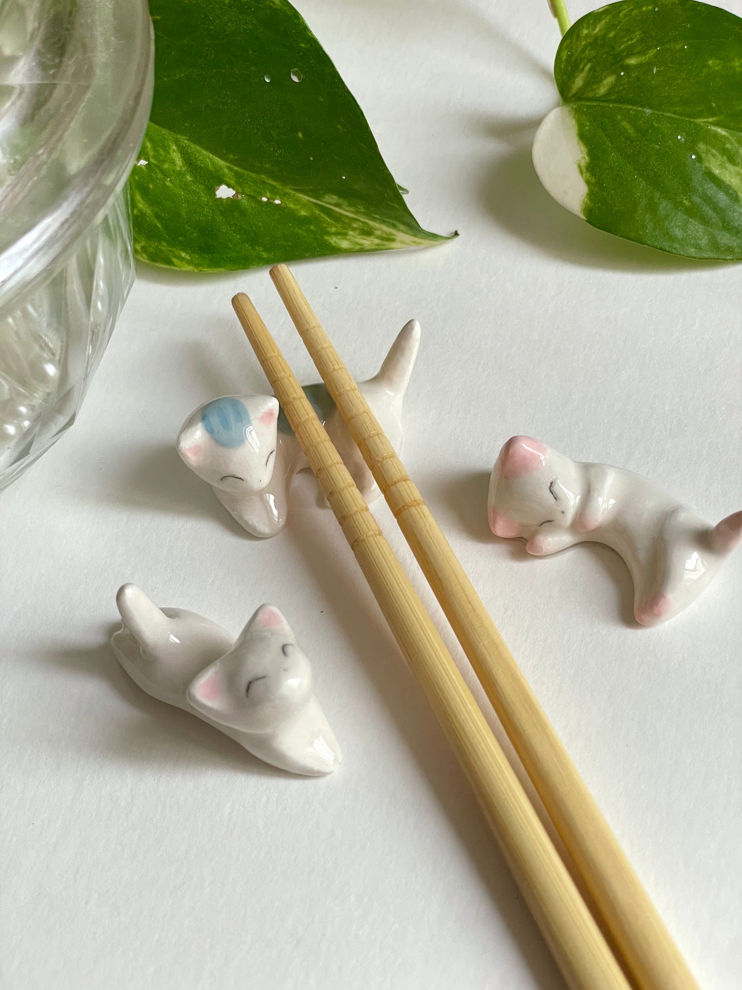 Blind box - porte baguettes chats 🥢