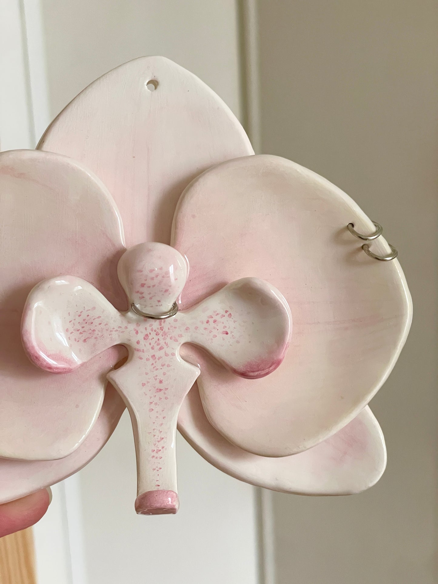 Orchidée clair piercing