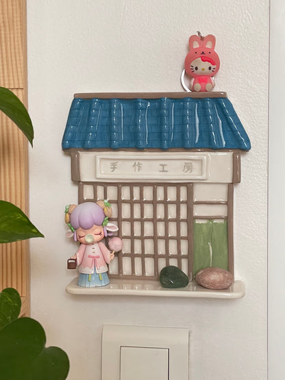 Étagère façade japonaise