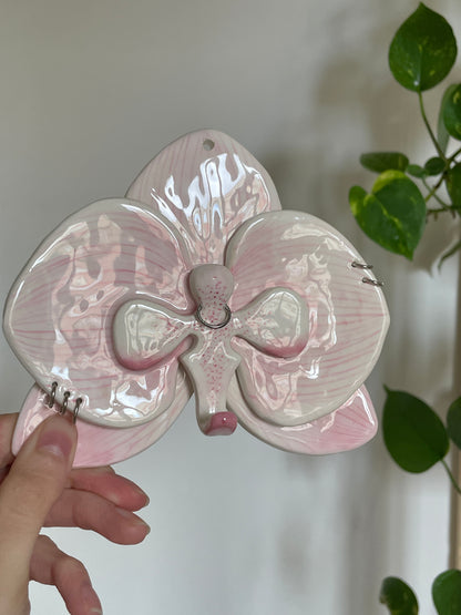 Orchidée clair piercing