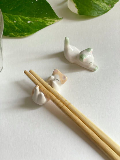 Blind box - porte baguettes chats 🥢