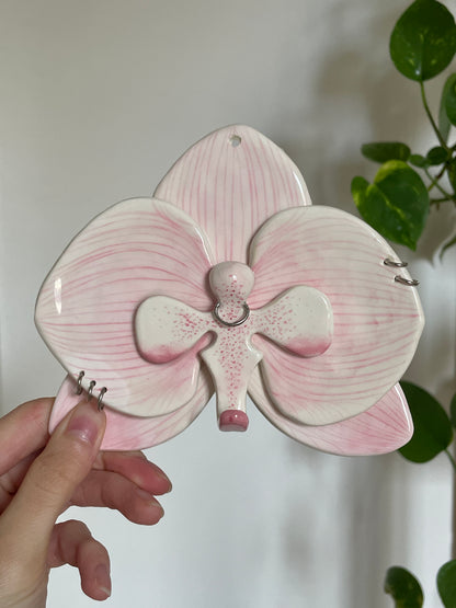 Orchidée clair piercing