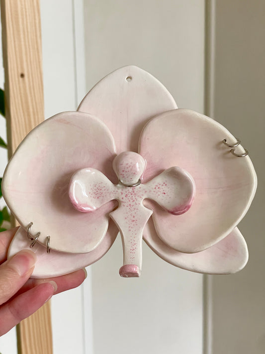 Orchidée clair piercing