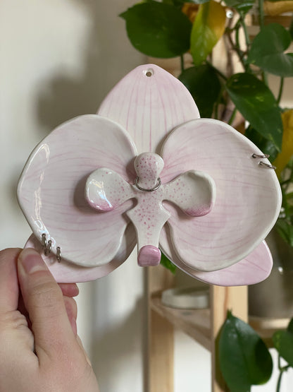 Orchidée clair piercing