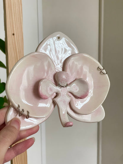 Orchidée clair piercing